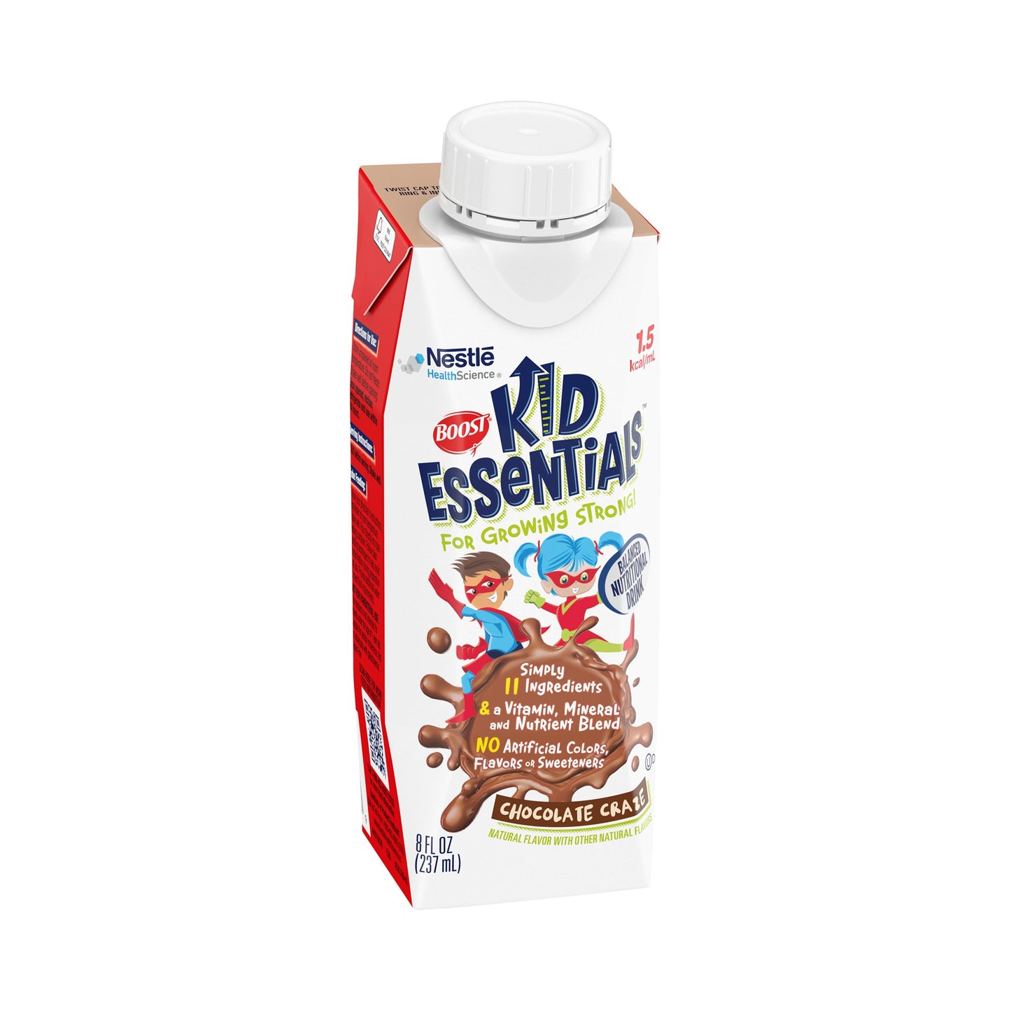 Boost® Kid Essentials™ 1.5 Pediatric Oral Supplement Chocolate Craze Flavor 8 oz. Carton Liquid Vitamins / Minerals (1178509_EA)