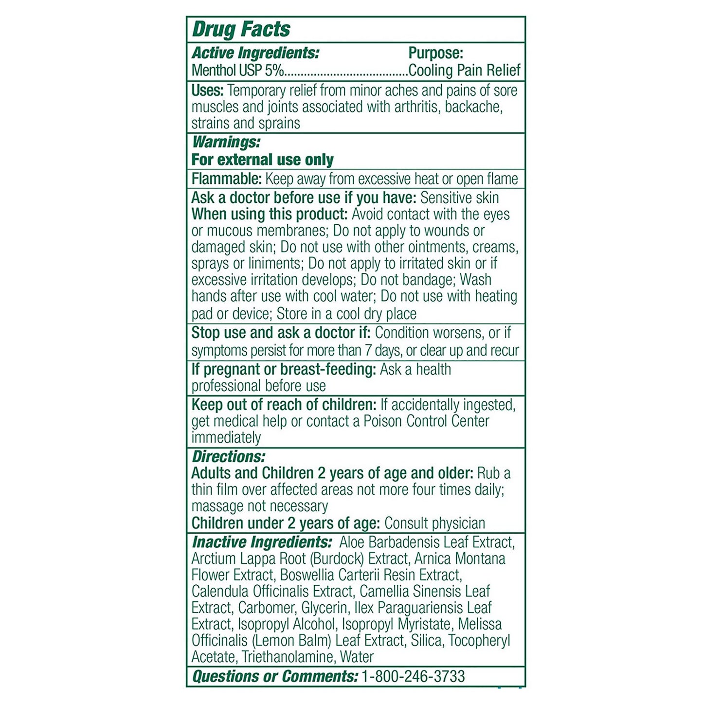 Biofreeze® Professional Topical Pain Relief 5% Strength Menthol Topical Gel 4 oz. (1027512_BX)