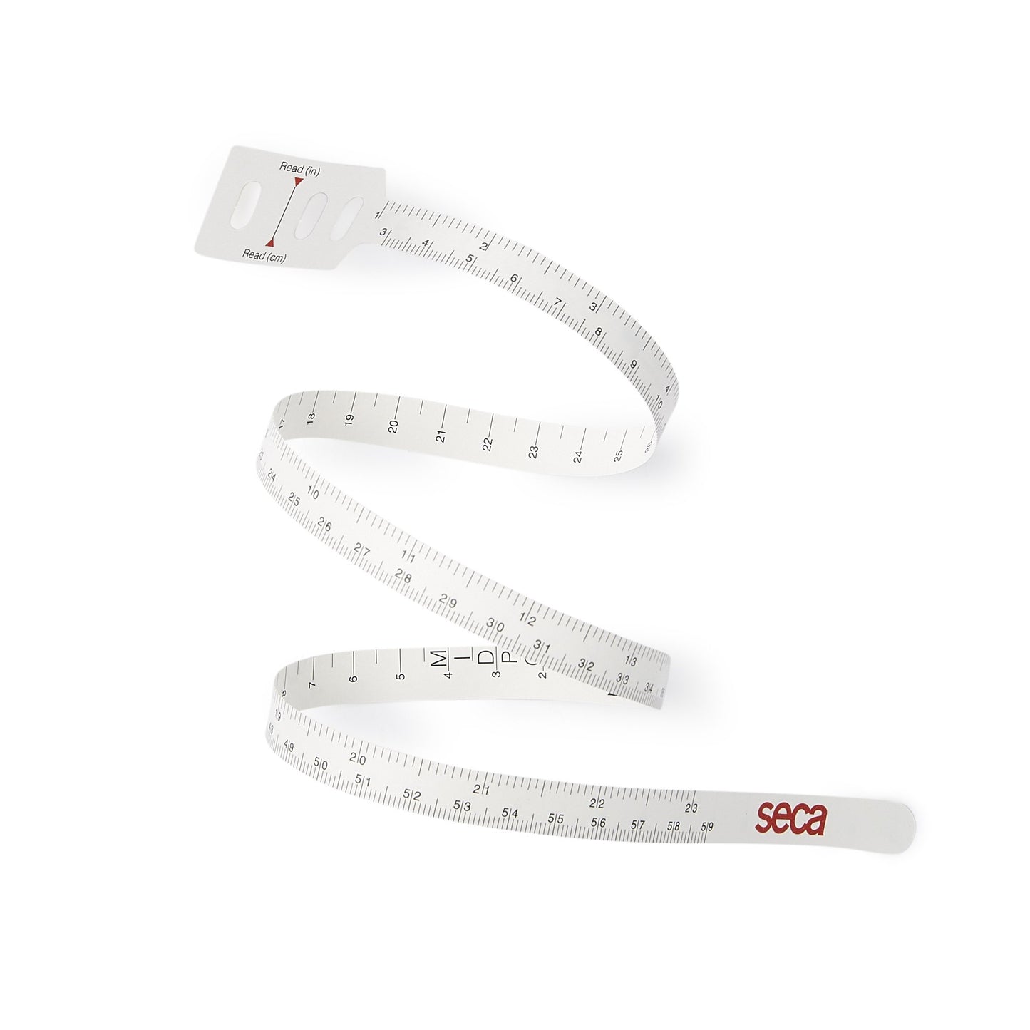 seca® 212 Head Circumference Measure Tape 26.1 Inch Diameter Synthetic Disposable Inches / Centimeters (462019_PK)