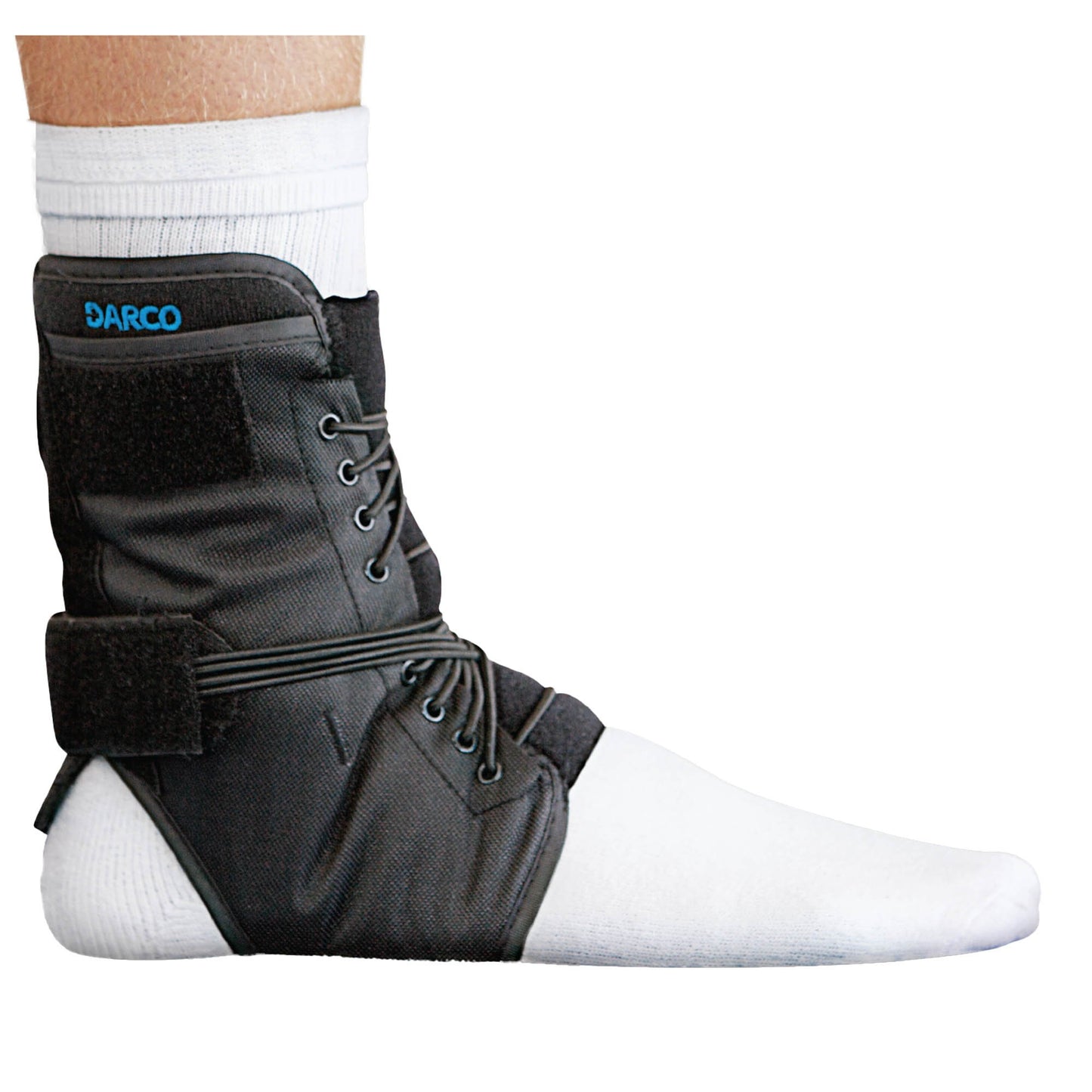 Darco Web™ Ankle Brace Medium Bungee / Hook and Loop Strap Closure Male 7-1/2 to 10 / Female 9-1/2 to 11 Foot (779565_EA)