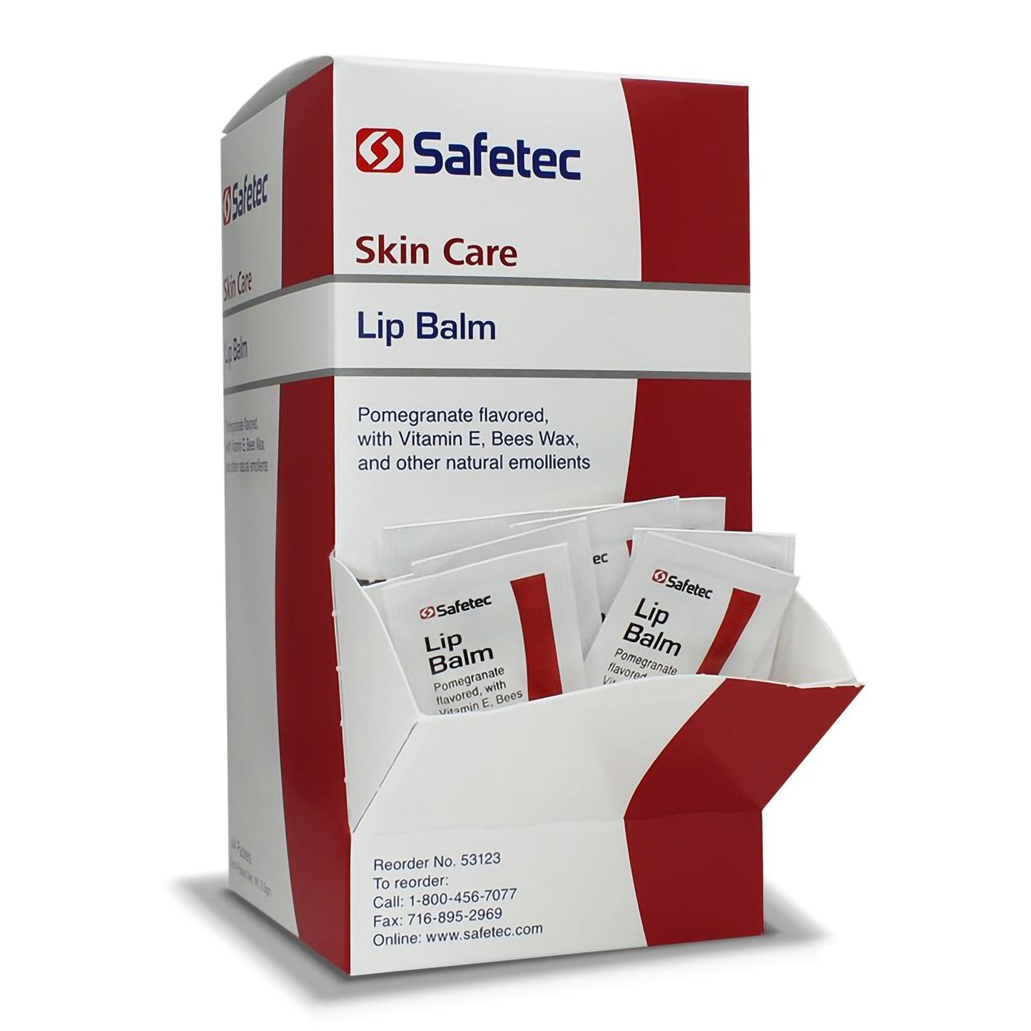 Safetec Lip Balm 0.5 Gram Individual Packet (955092_EA)
