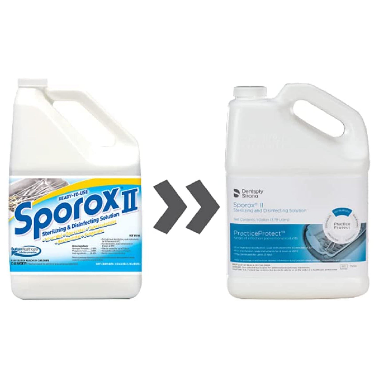Sporox® II Hydrogen Peroxide High-Level Disinfectant RTU Liquid 1 gal. Jug Reusable (1158827_EA)