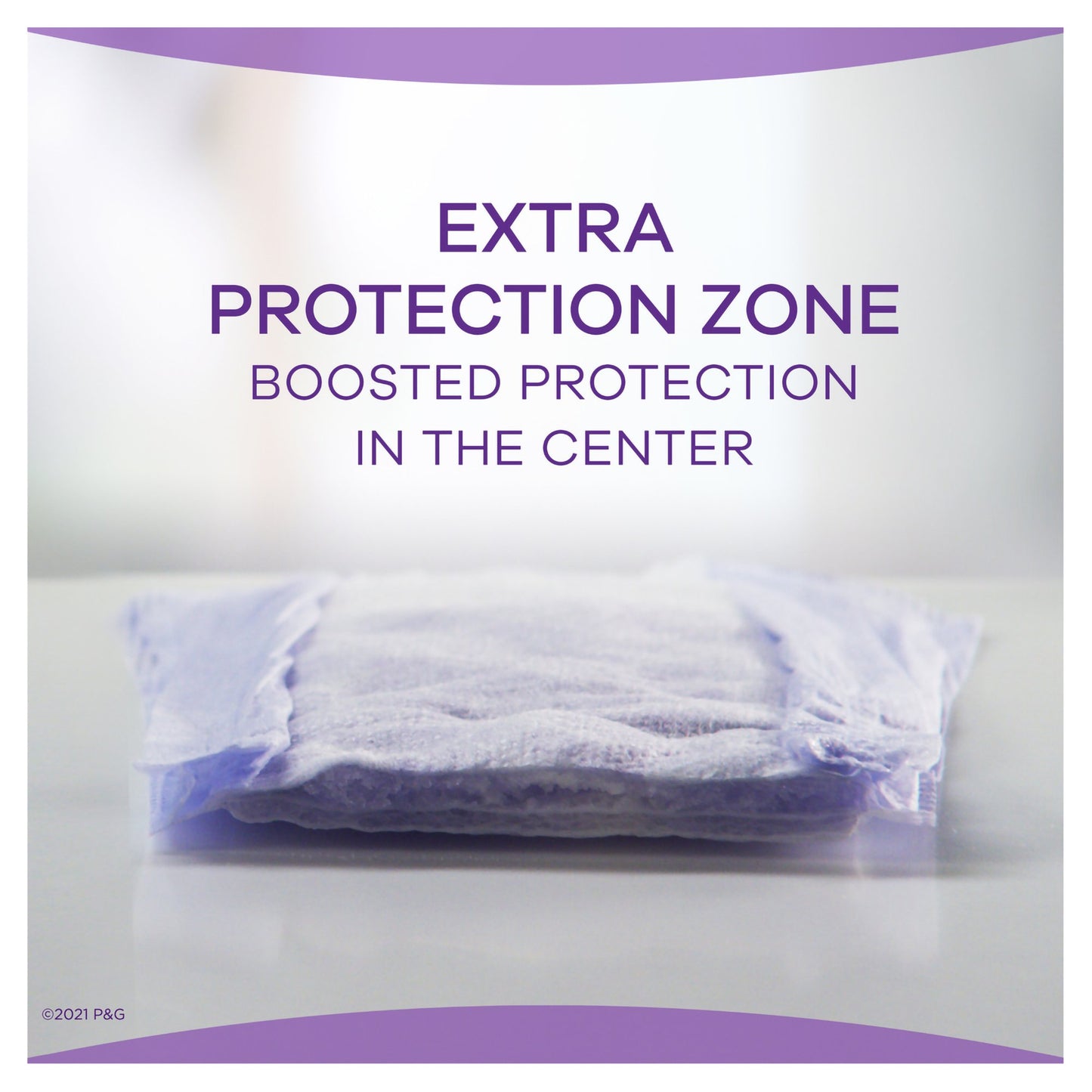 Always® Discreet Bladder Control Pad 12-1/2 Inch Length Moderate Absorbency RapidDry™ Core One Size Fits Most (1204598_PK)