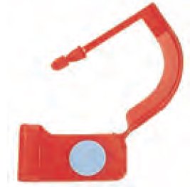 Aesculap Tamper Proof Lock Orange, Indicator Dot Changes to Brown When Exposed to Sterilizing Conditions (314320_BX)