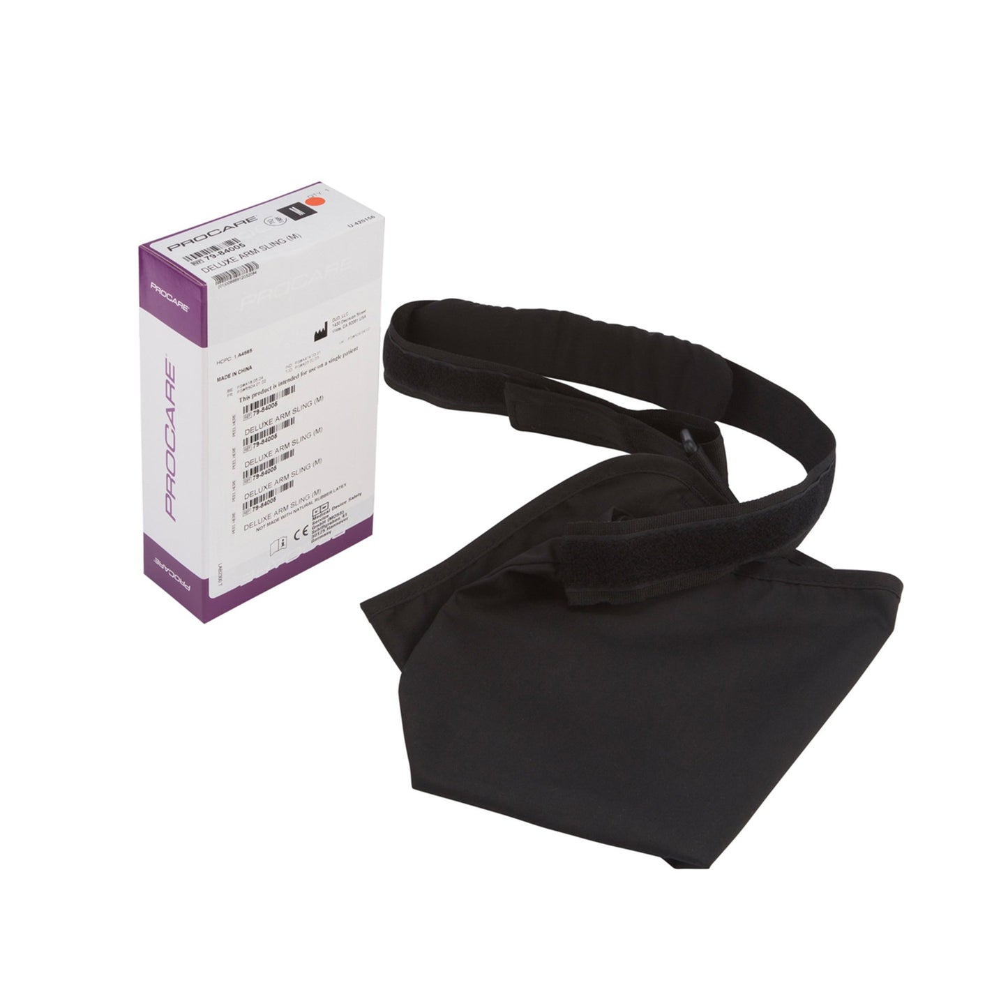 Procare® Deluxe Arm Sling with Shoulder Pad D-Ring / Hook and Loop Strap Closure Medium (380620_EA)