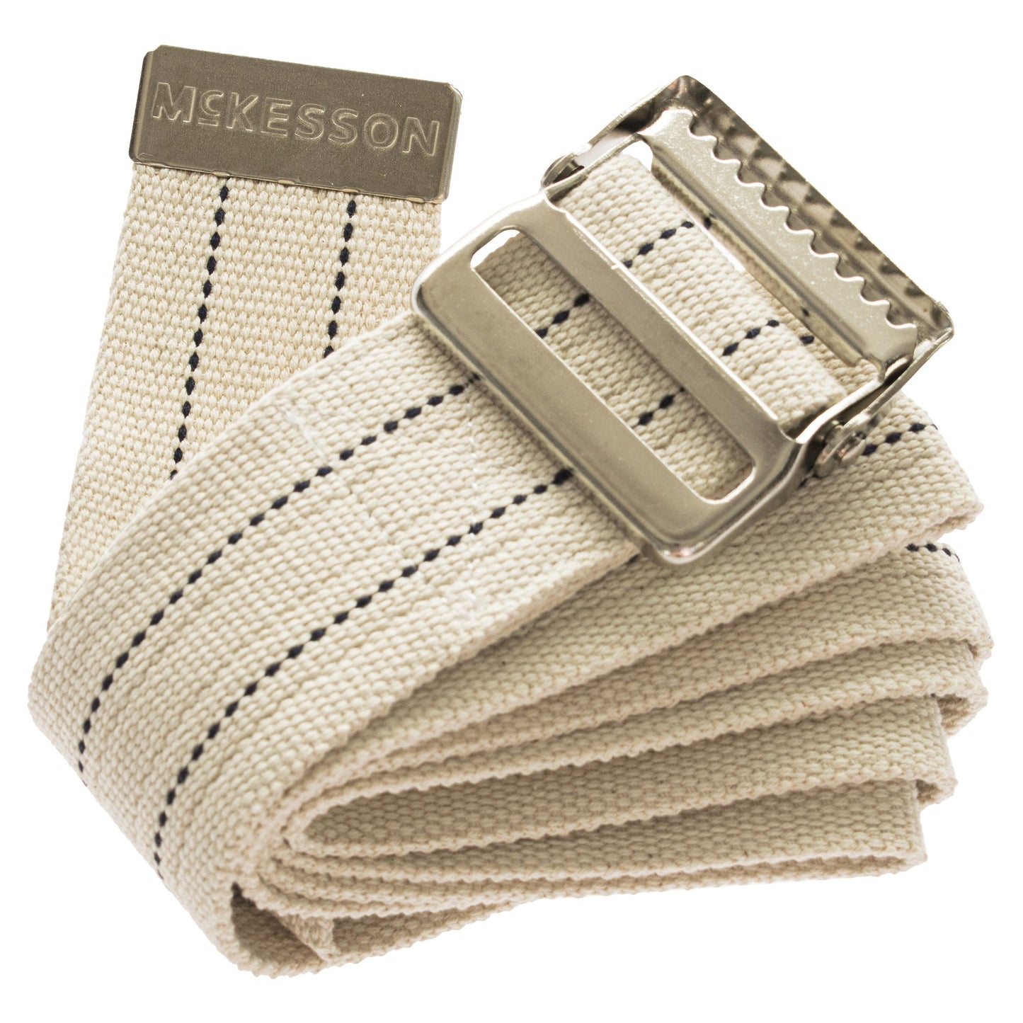 McKesson Gait Belt 60 Inch Length White Polyester (864676_EA)