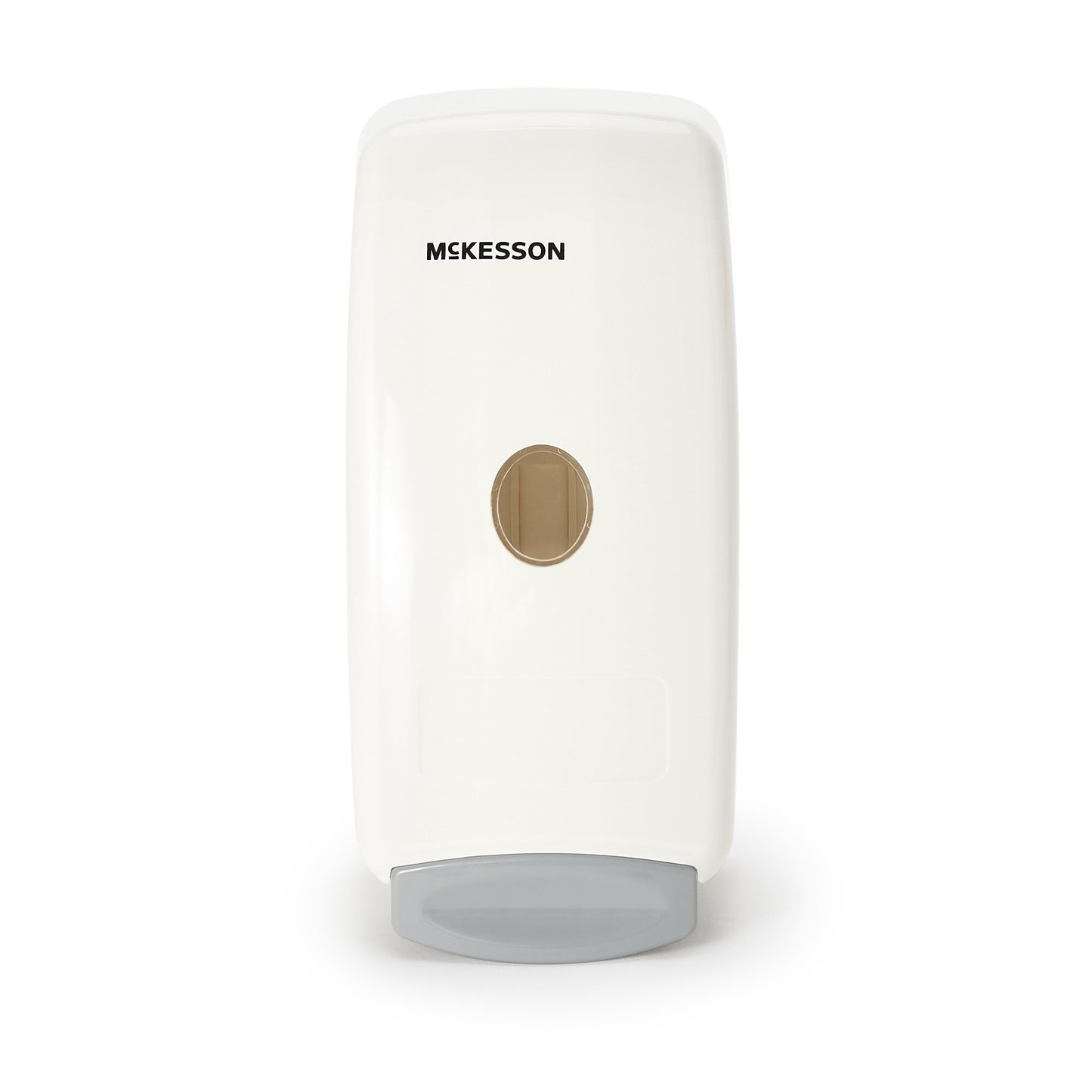 McKesson Hand Hygiene Dispenser White Plastic Manual Push 1000 mL Wall Mount (957992_CS)