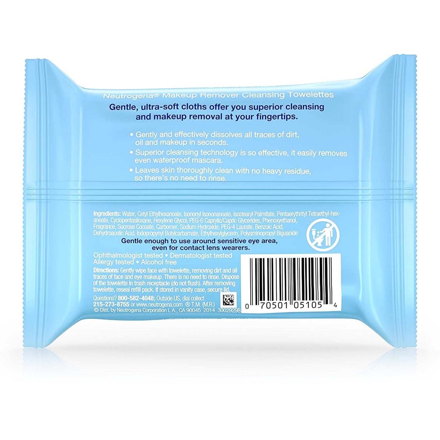 Neutrogena® Makeup Remover Wipe Soft Pack Scented (897413_CS)