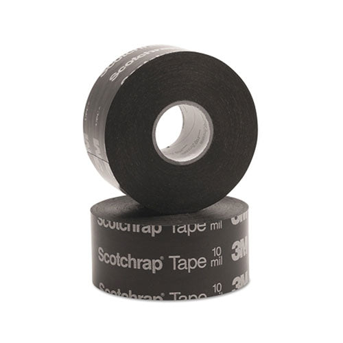 3M™ Scotchrap All-Weather Corrosion Protection Tape 50 and 51, Unprinted, 100 ft x 2 in, 10 mil, Black (500-106388)
