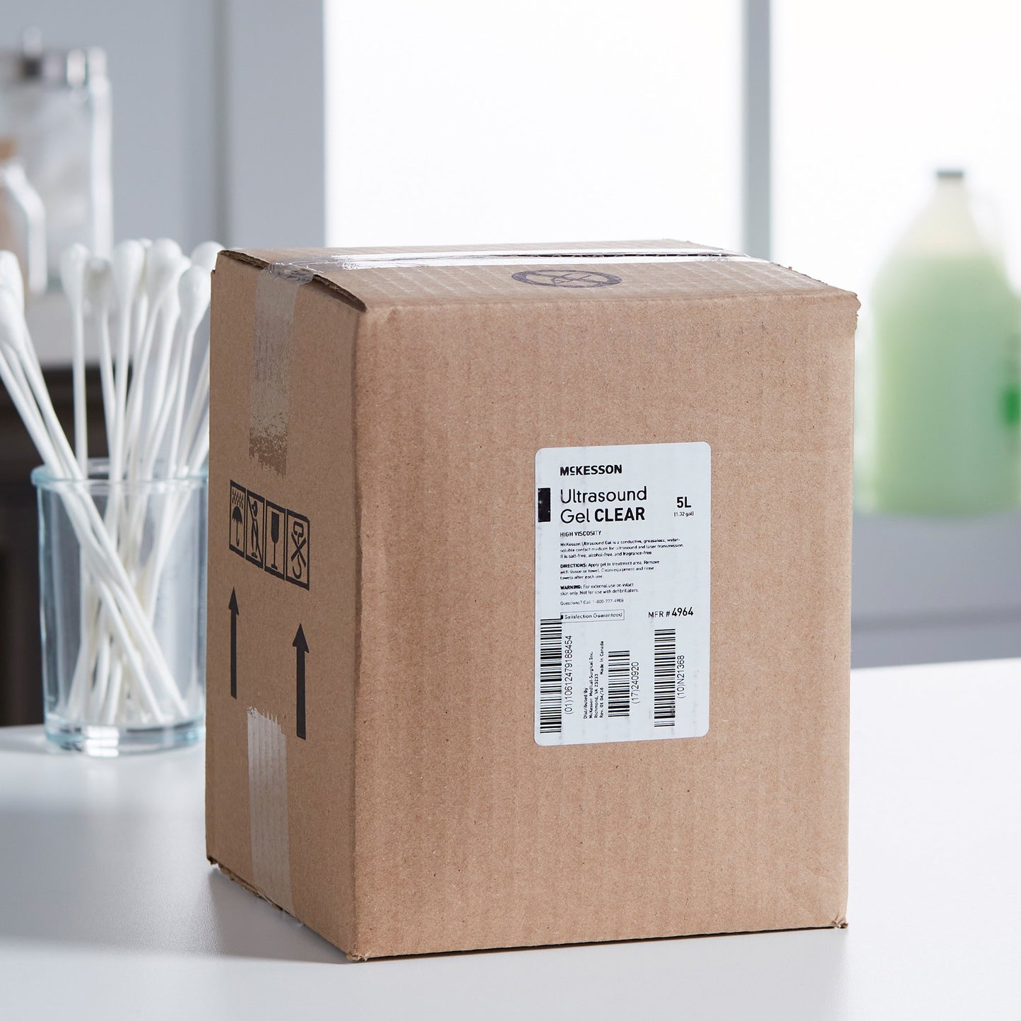 McKesson Ultrasound Gel High Viscosity 5 Liter Jug NonSterile (875484_EA)