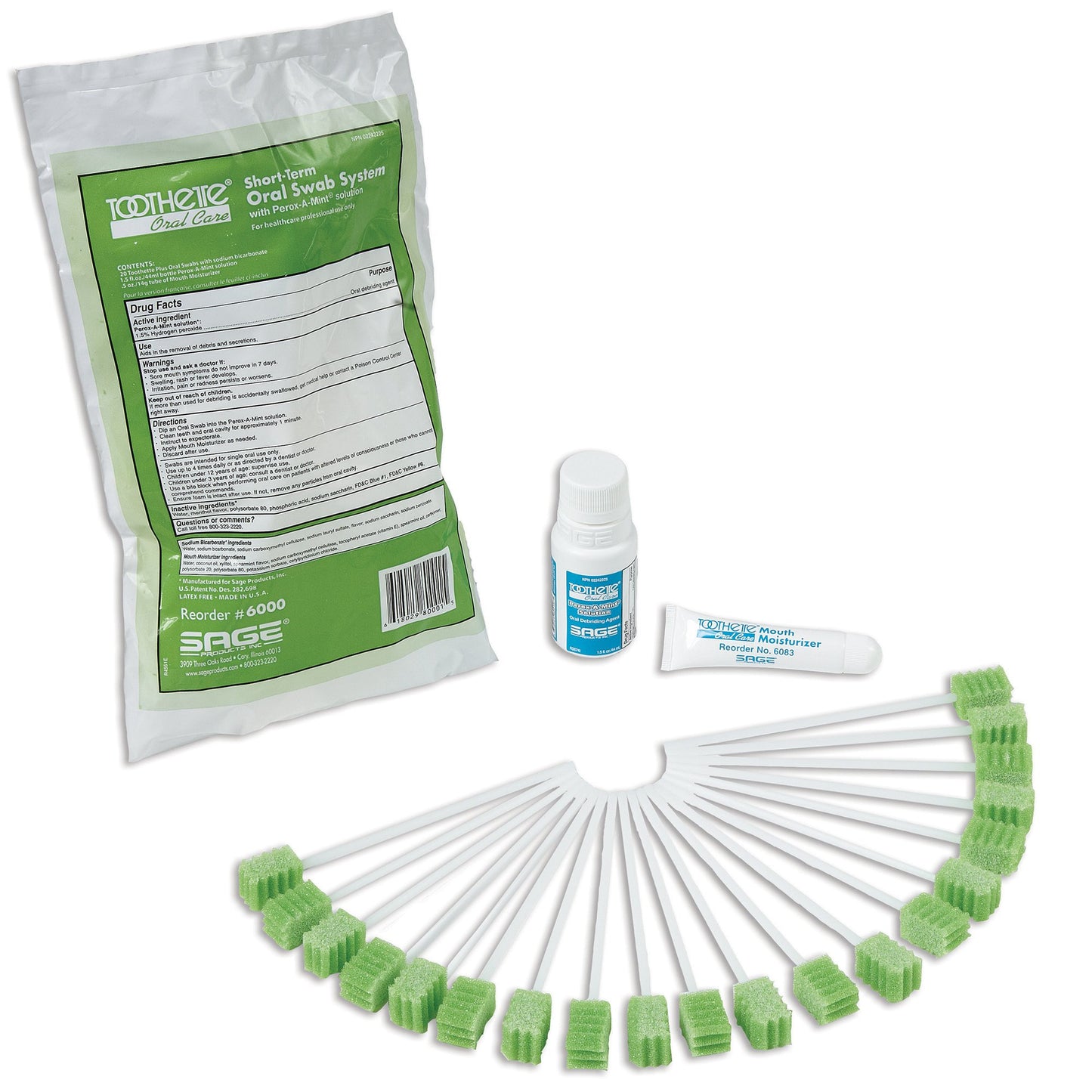 Toothette® Oral Swab Kit NonSterile (144405_EA)