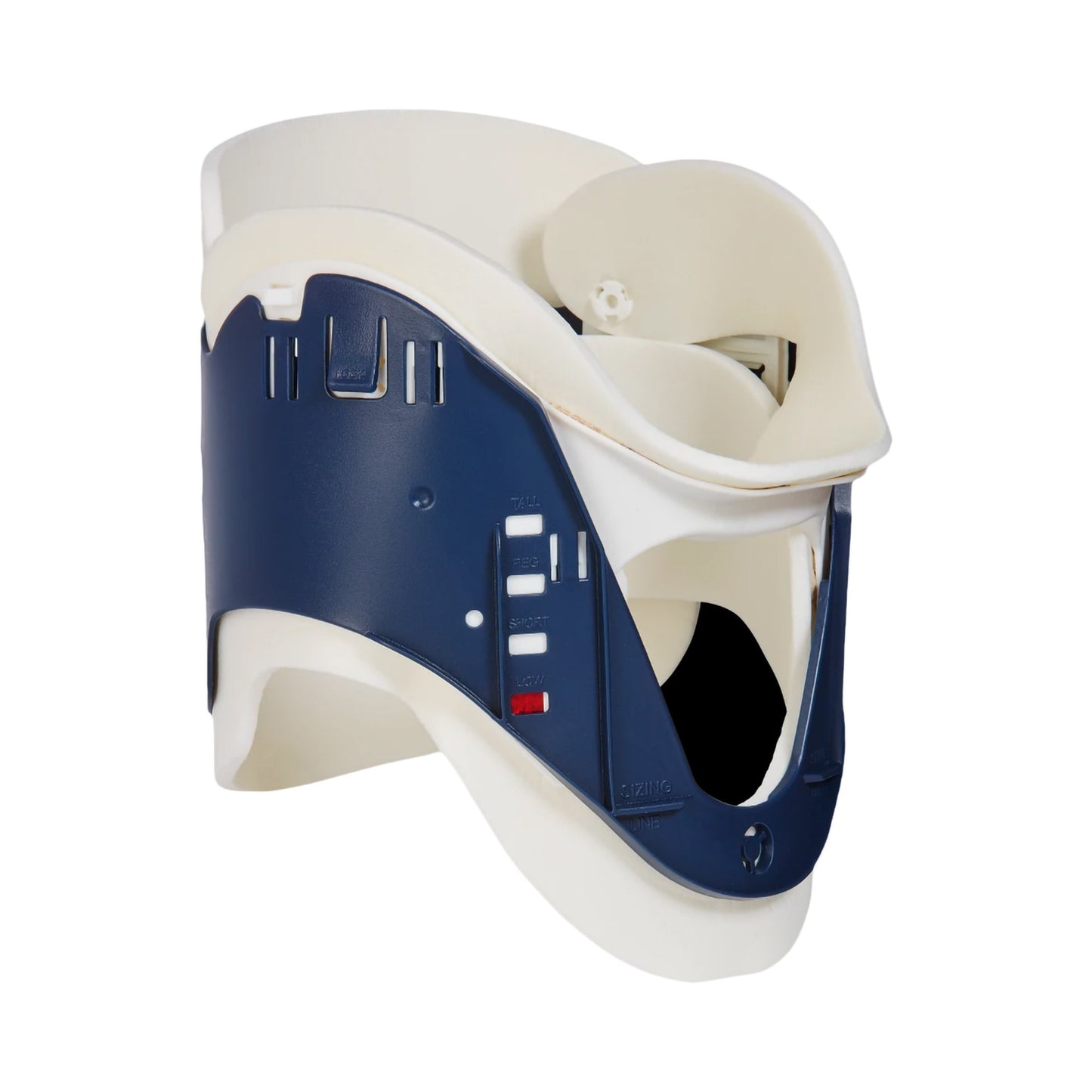 Ossur® Patriot® Extrication Cervical Collar Preformed Adult One Size Fits Most One-Piece / Trachea Opening Adjustable Height 11 to 23 Inch Neck Circumference (498486_EA)