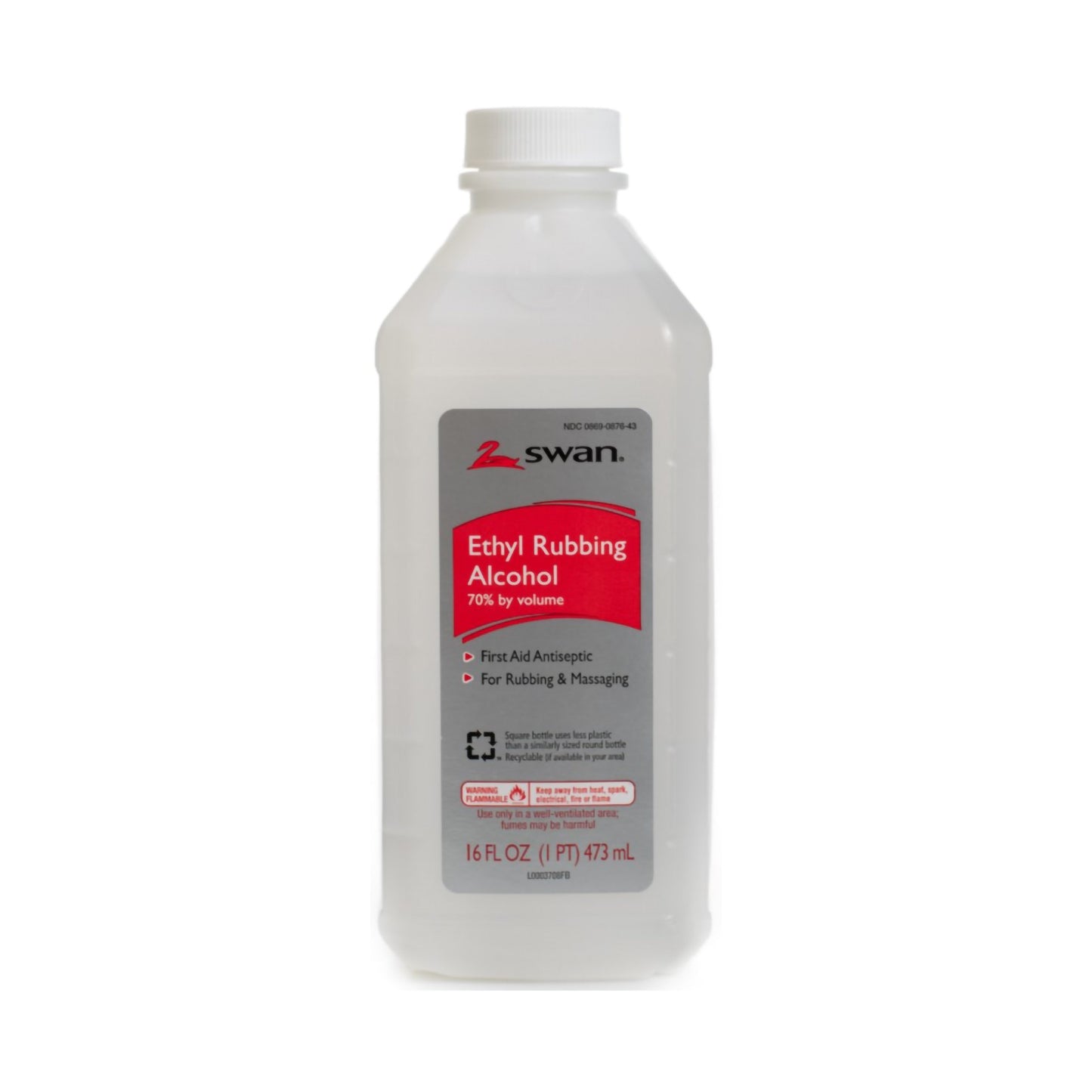 McKesson Antiseptic Ethyl Alcohol Liquid 16 oz. Bottle (1106848_CS)