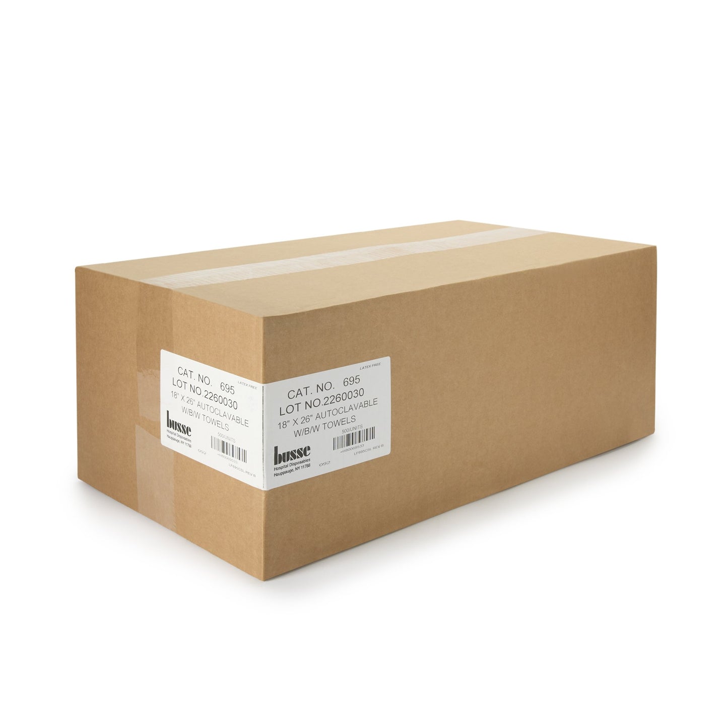 Busse Hospital Disposables General Purpose Drape Treatment Tray Drape 18 W X 26 L Inch NonSterile (46500_CS)