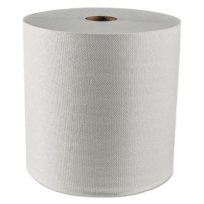 Kimberly-Clark Hard Roll Paper Towel, White, 8 in W x 425 ft L, 1-Ply, 12 RL/CA (993-01080)