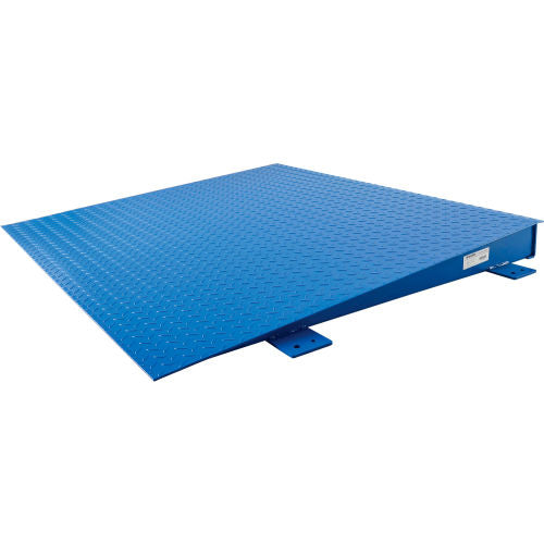 Global Industrial Ramp For 5'x5' NTEP Pallet Scale, 60"Lx48"Wx5"H, 10,000 lb Capacity (WB412558)