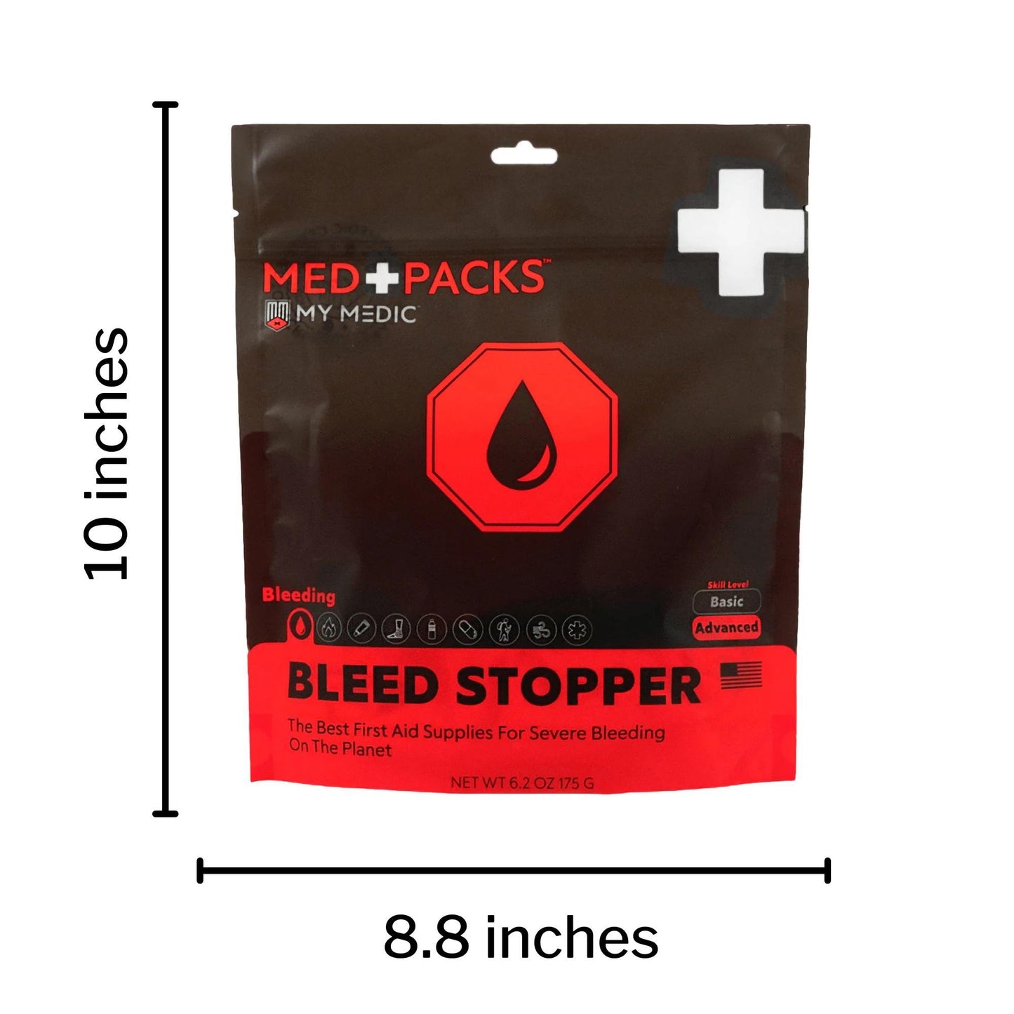 My Medic™ MED PACKS Bleed Stopper First Aid Kit Plastic Pouch (1207741_EA)