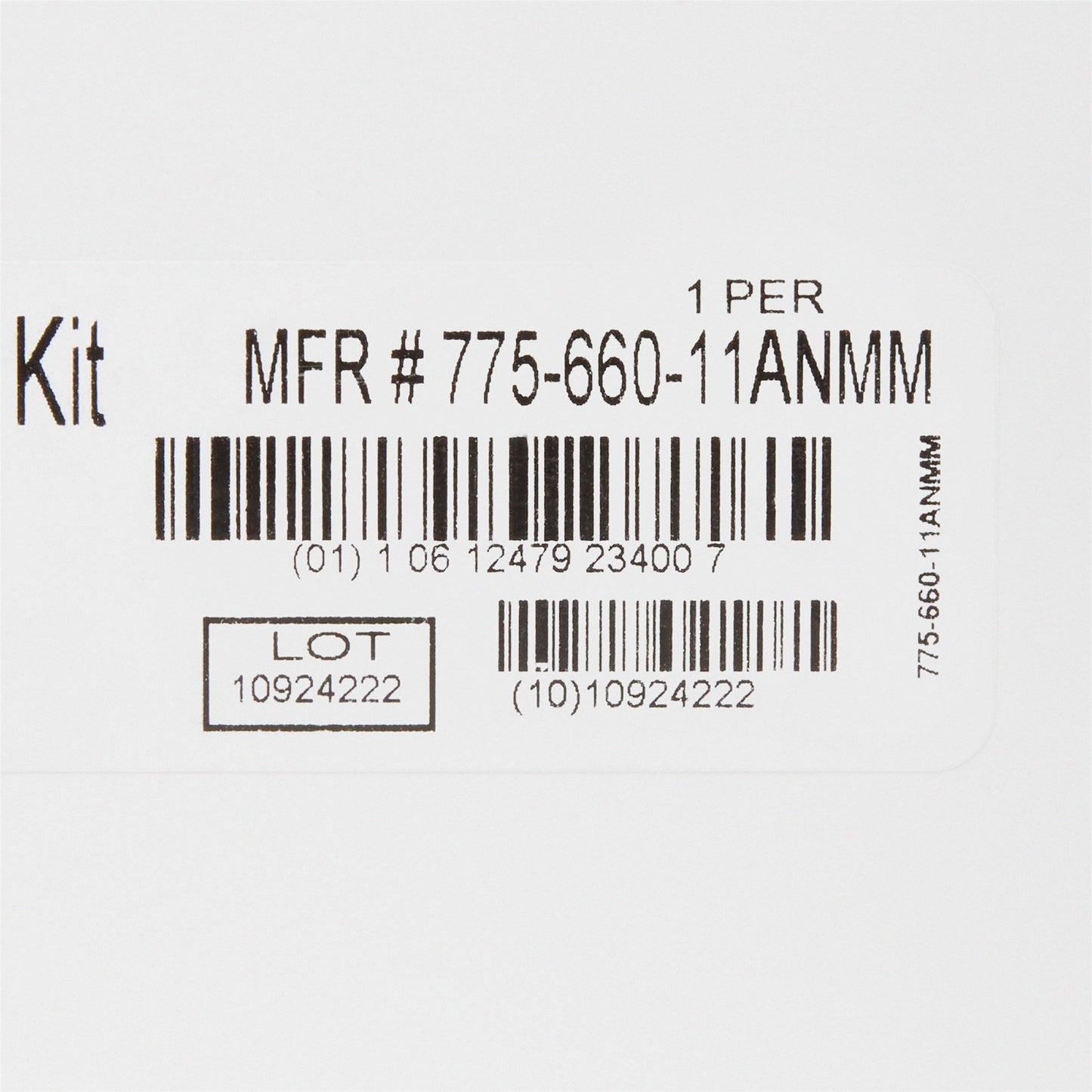 McKesson Brand Reusable Aneroid / Stethoscope Set 23 to 33 cm Adult Cuff Single Head General Exam Stethoscope Pocket Aneroid (1067632_CS)