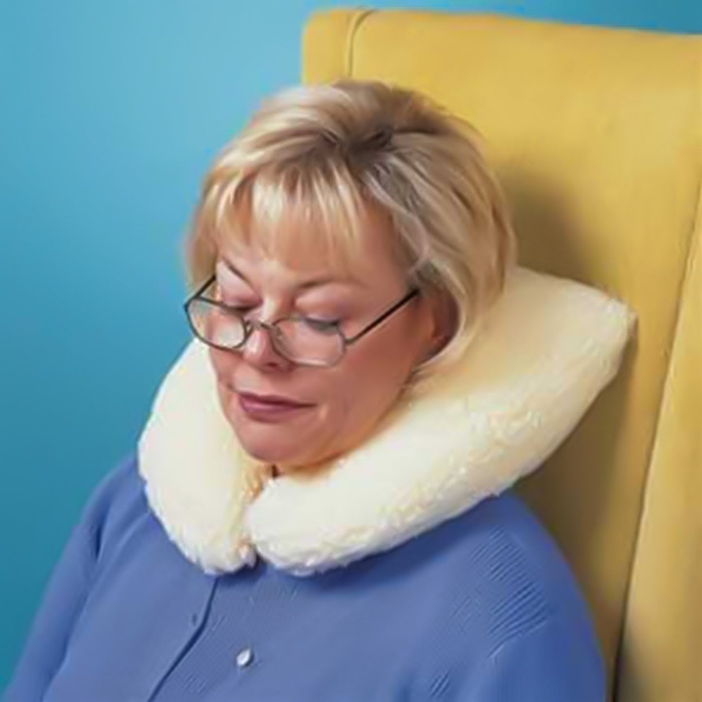 Hermell Neck Support Pillow 13 Inch Depth Beige Reusable (584165_EA)
