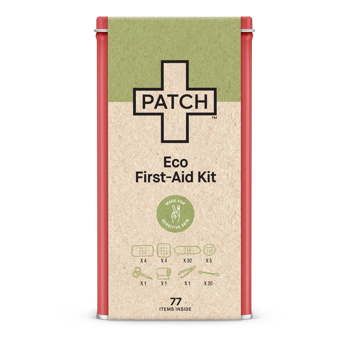 PATCH™ Eco First Aid Kit Tin Container (1234080_KT)