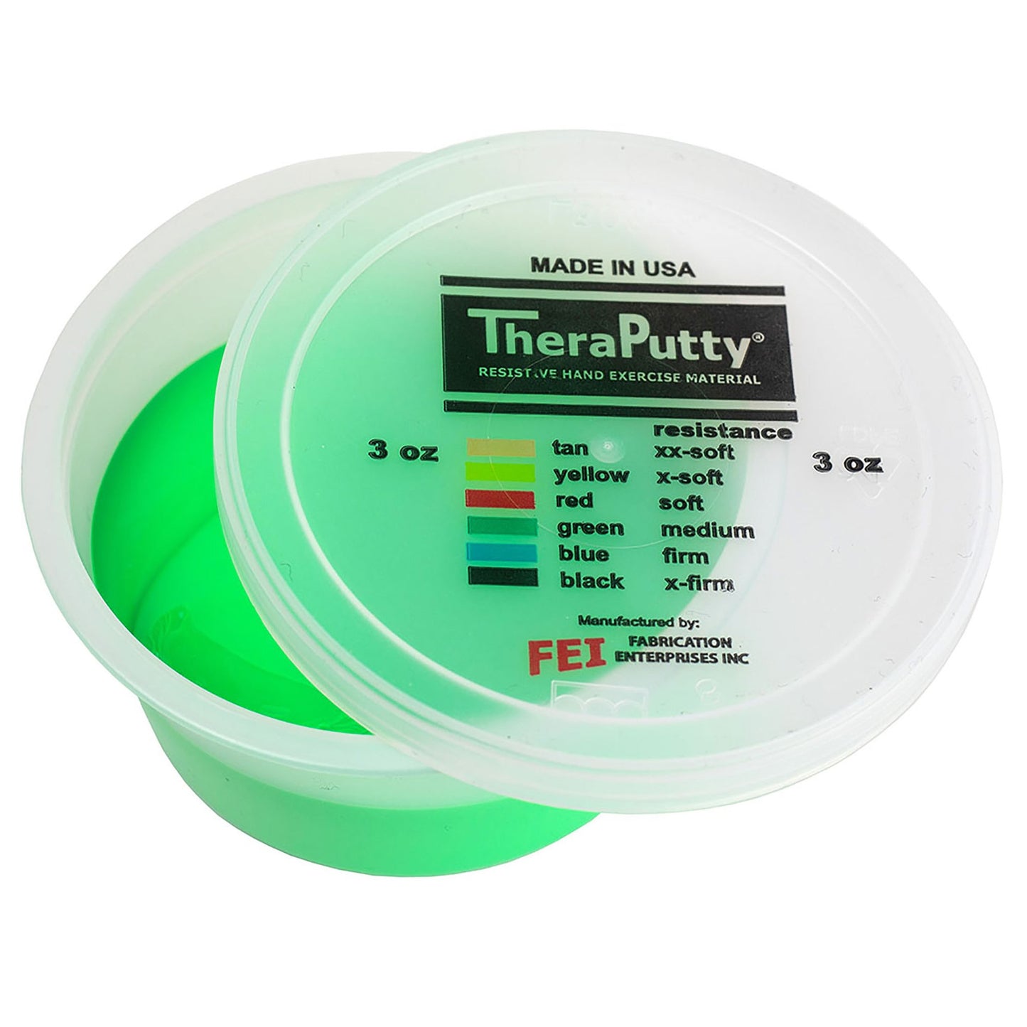 CanDo® TheraPutty® Therapy Putty Medium 3 oz. (810308_EA)