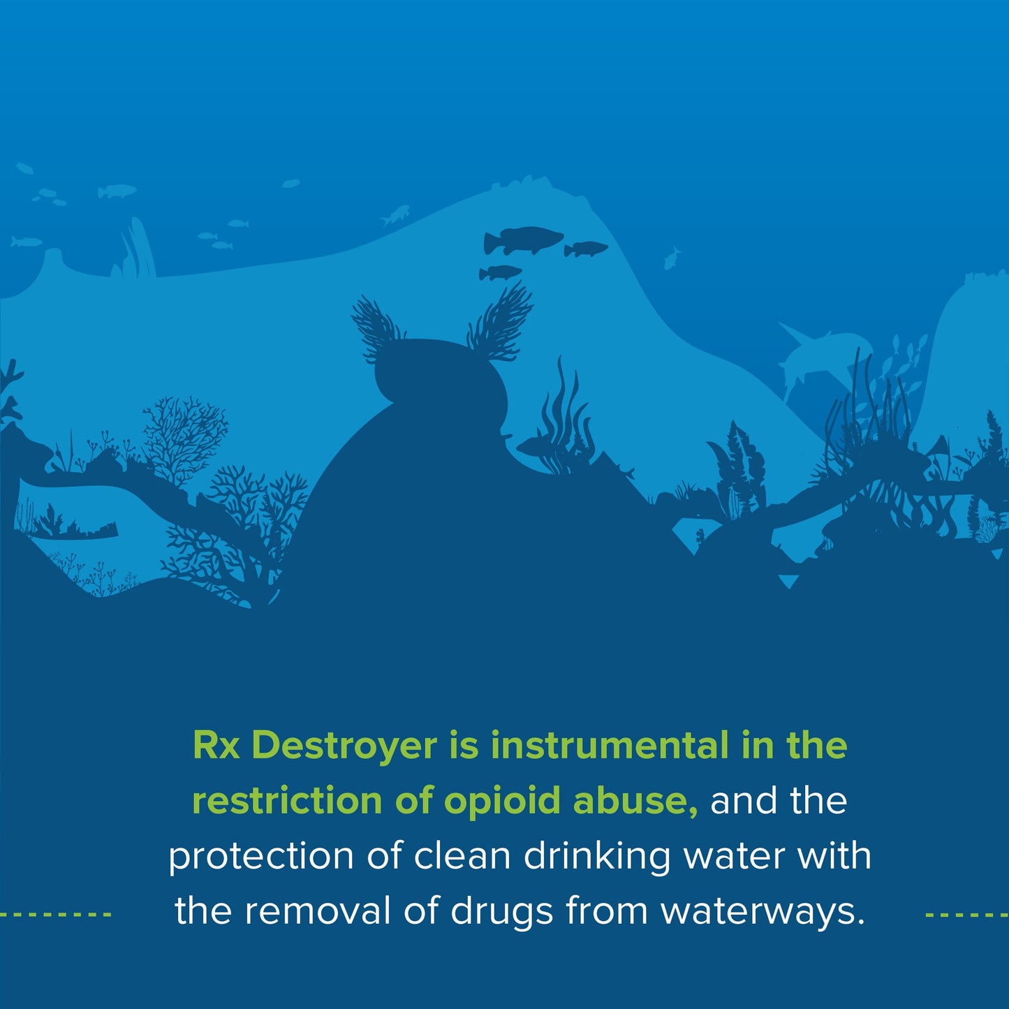 Rx Destroyer™ All-Purpose PRO Series Drug Disposal System 23 lbs. Carton Weight (1019700_CS)