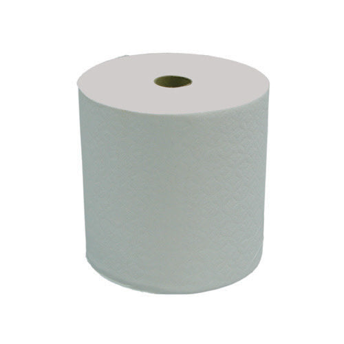 Southern Soft® Hard Roll Towels, White, 350', Roll, Case of 12 (HOS43335)