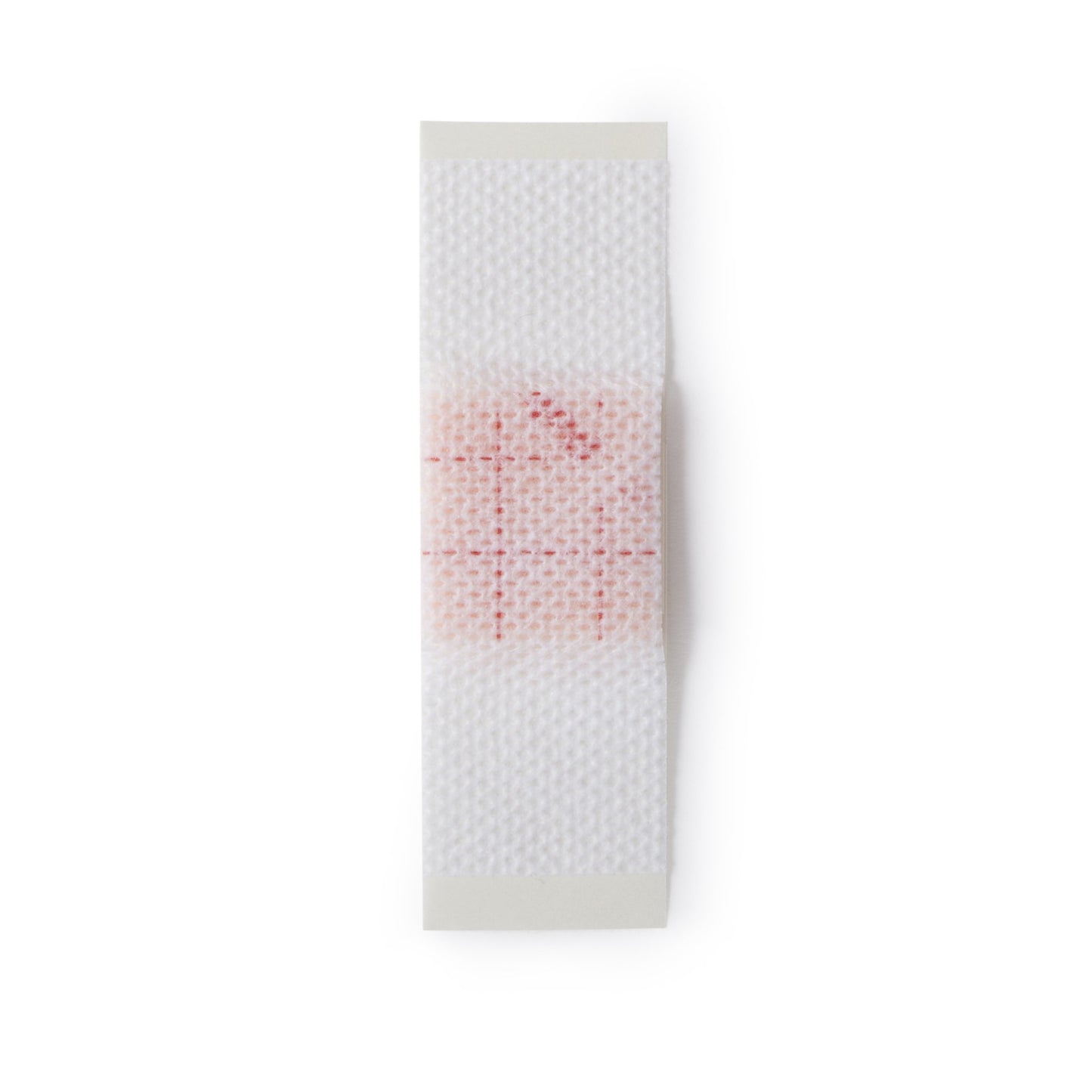 PolyMem® Adhesive Strip 1 X 3 Inch Polyurethane / Film Rectangle Pink / White Sterile (543360_EA)