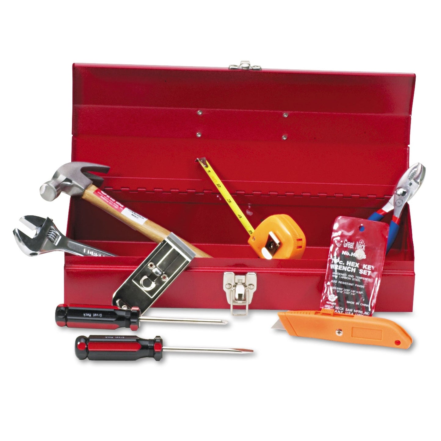 great-neck-tools-16-piece-light-duty-office-tool-kit-in-16-quot-metal-box-num-gnsctb9_1