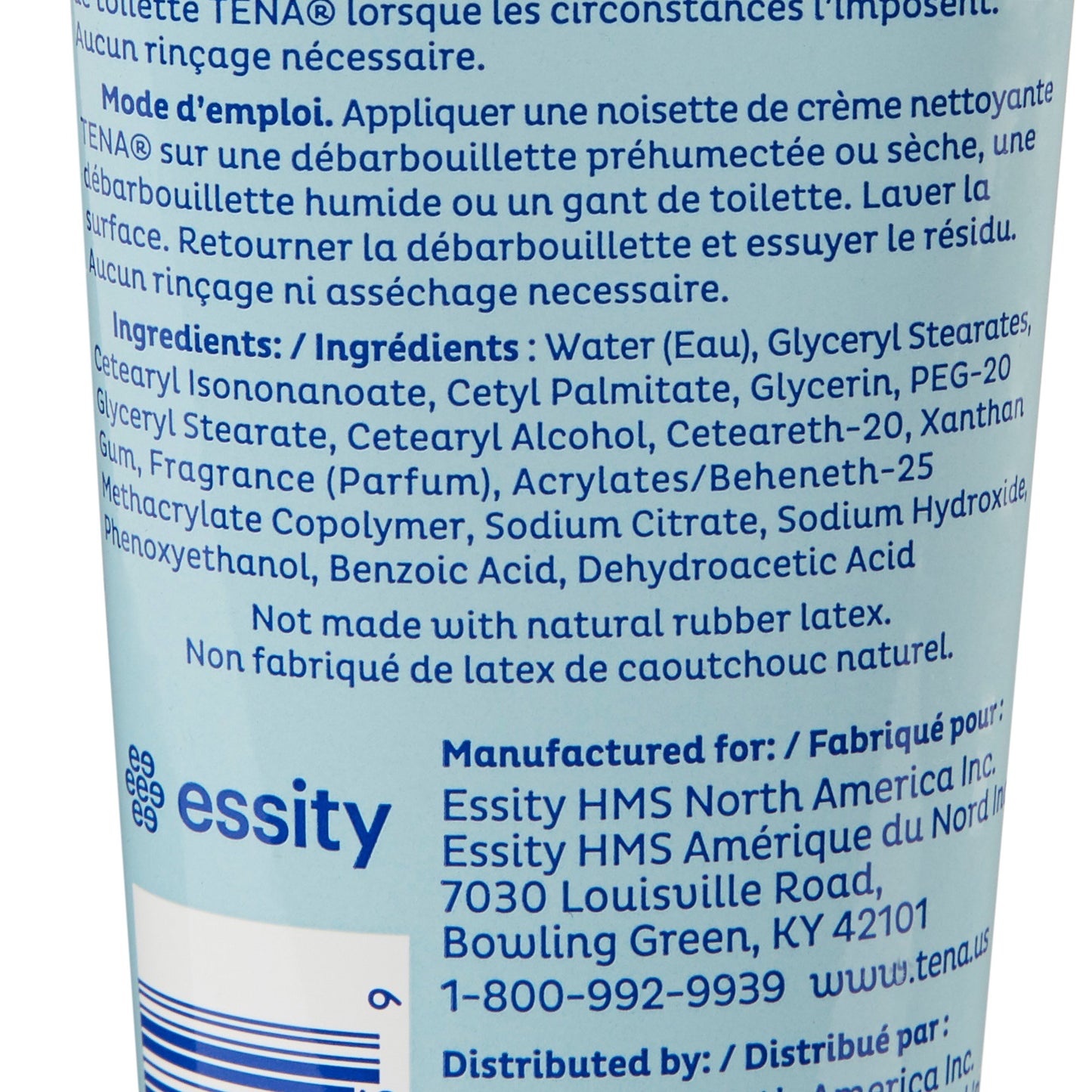 TENA® ProSkin™ Cleansing Cream Rinse-Free Body Wash Cream 8.5 oz. Tube Mild Scent (931626_EA)