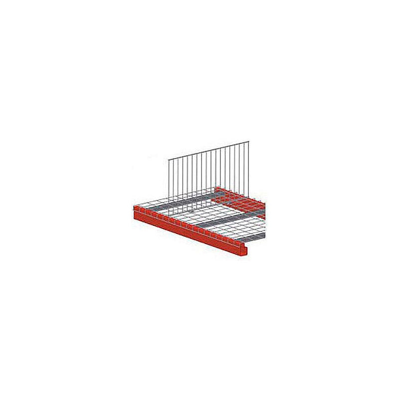 Global Industrial Pallet Rack Wire Deck Divider, 46"D x 18"H (WB968643)