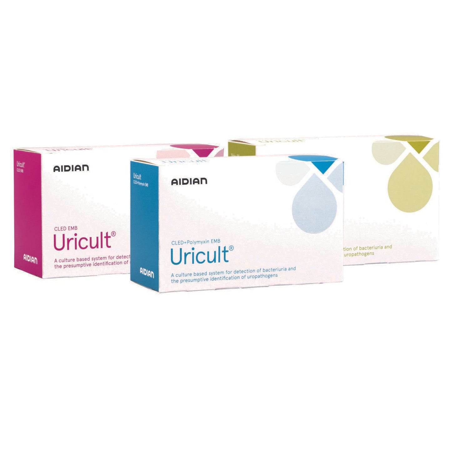 Uricult® Urinalysis Test Kit CLED / EMB 10 Tests CLIA Non-Waived (983836_BX)
