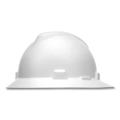 MSA V-Gard® Hydro Dip Finish Slotted Cap/Hat Assembly, Fas-Trac® III Suspension, Silver Carbon Fiber, for Hats Only (454-10204785)