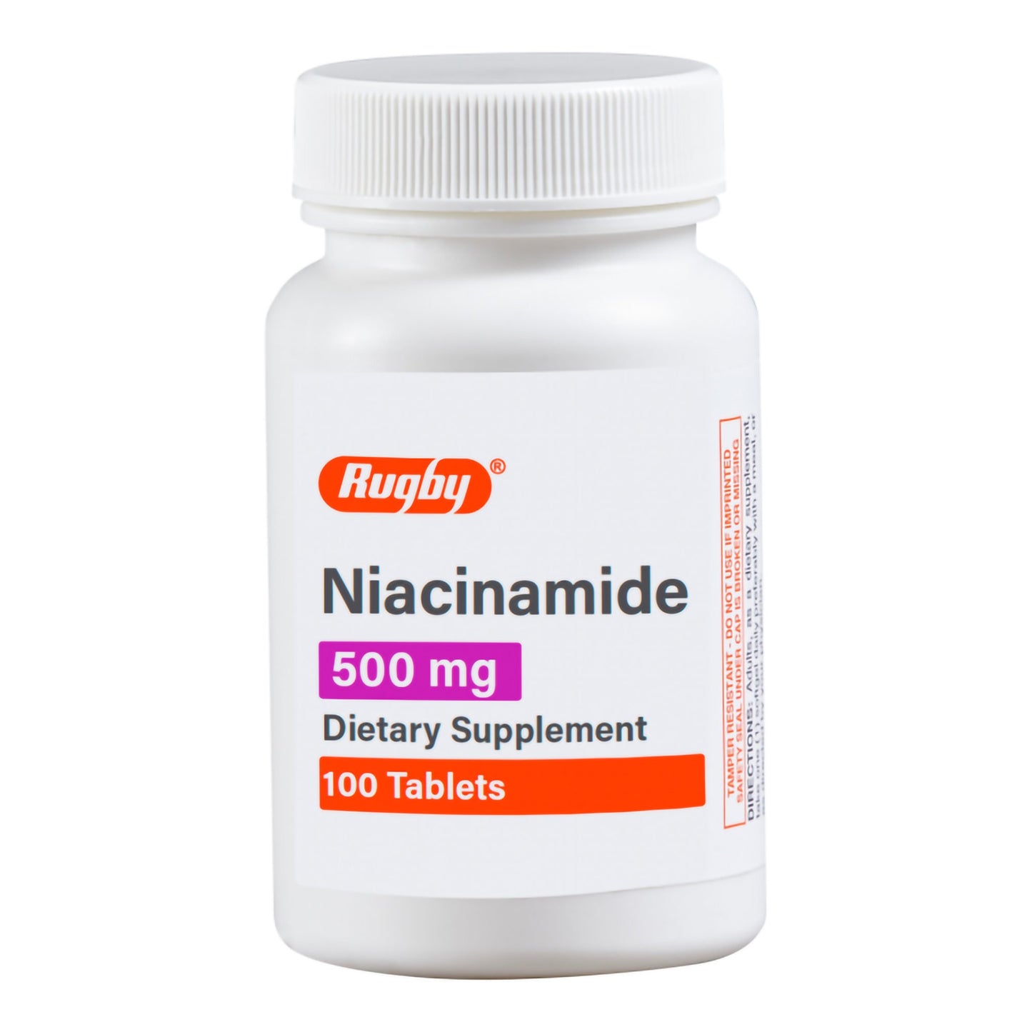 Major Pharmaceuticals Dietary Supplement Vitamin B3 500 mg Strength Tablet 100 per Bottle (1170000_BT)