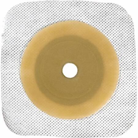 Esteem synergy® Ostomy Barrier Precut, Standard Wear Stomahesive® Adhesive Medium Flange Esteem Synergy™ System Hydrocolloid 1-1/2 Inch Opening 4-1/2 X 4-1/2 Inch (475060_BX)