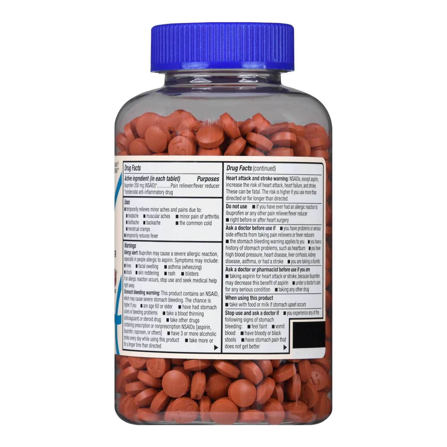 Foster & Thrive™ Pain Relief 200 mg Strength Ibuprofen Tablet 1000 per Bottle (1238995_BT)