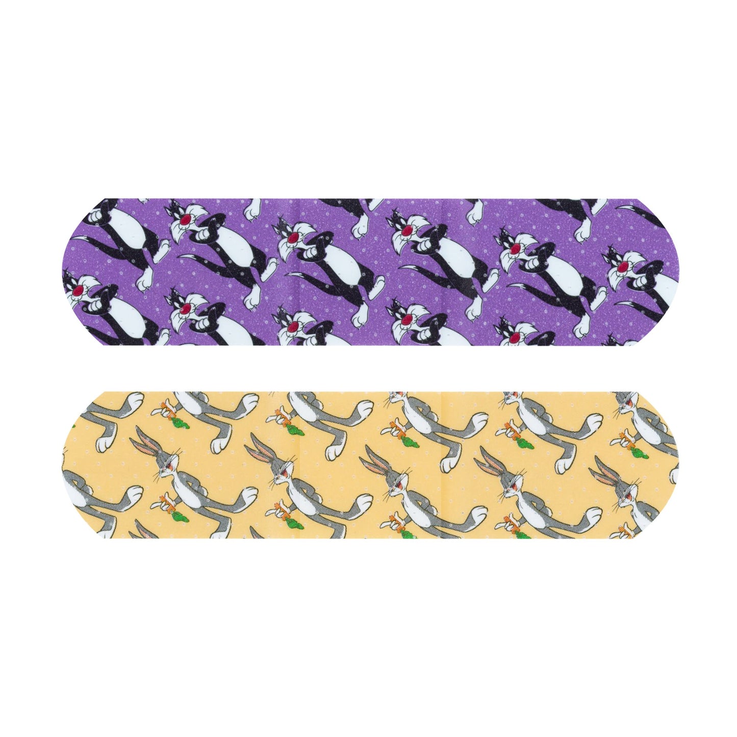 Looney Tunes™ Stat Strip® Adhesive Strip 3/4 X 3 Inch Plastic Rectangle Kid Design (Bugs Bunny /Sylvester) Sterile (687960_BX)
