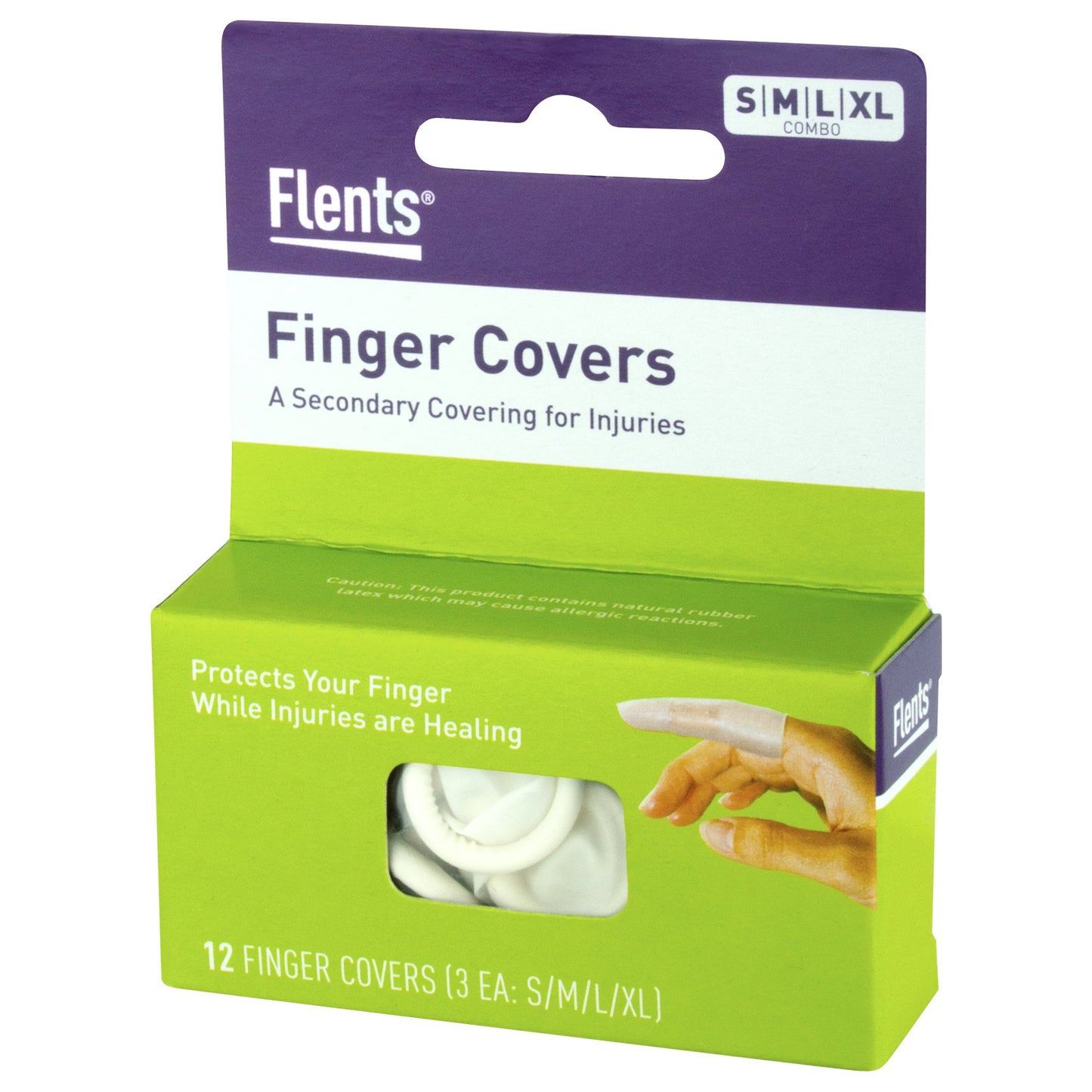 Flents™ Finger Cot Assorted Sizes Powder Free Latex NonSterile (1181893_PK)