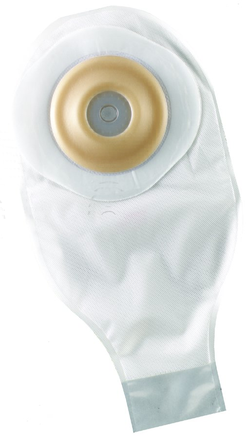 ActiveLife® Colostomy Pouch One-Piece System 12 Inch Length Flat, Pre-Cut 1-1/2 Inch Stoma Drainable (208751_BX)