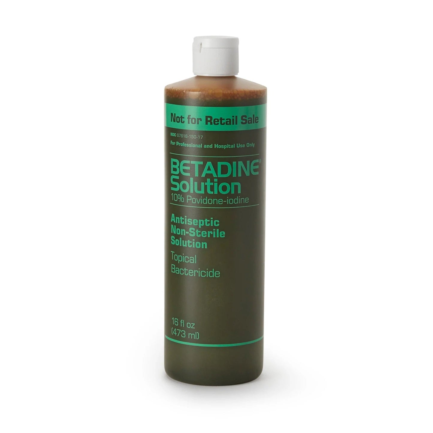 Betadine® Skin Prep Solution 16 oz. Bottle 10% Strength Povidone-Iodine NonSterile (1257421_CS)