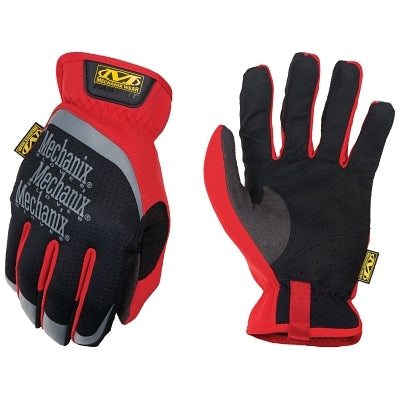 Mechanix Wear FastFit TrekDry Gloves, Red/Black, Large-10 (484-MFF-02-010)