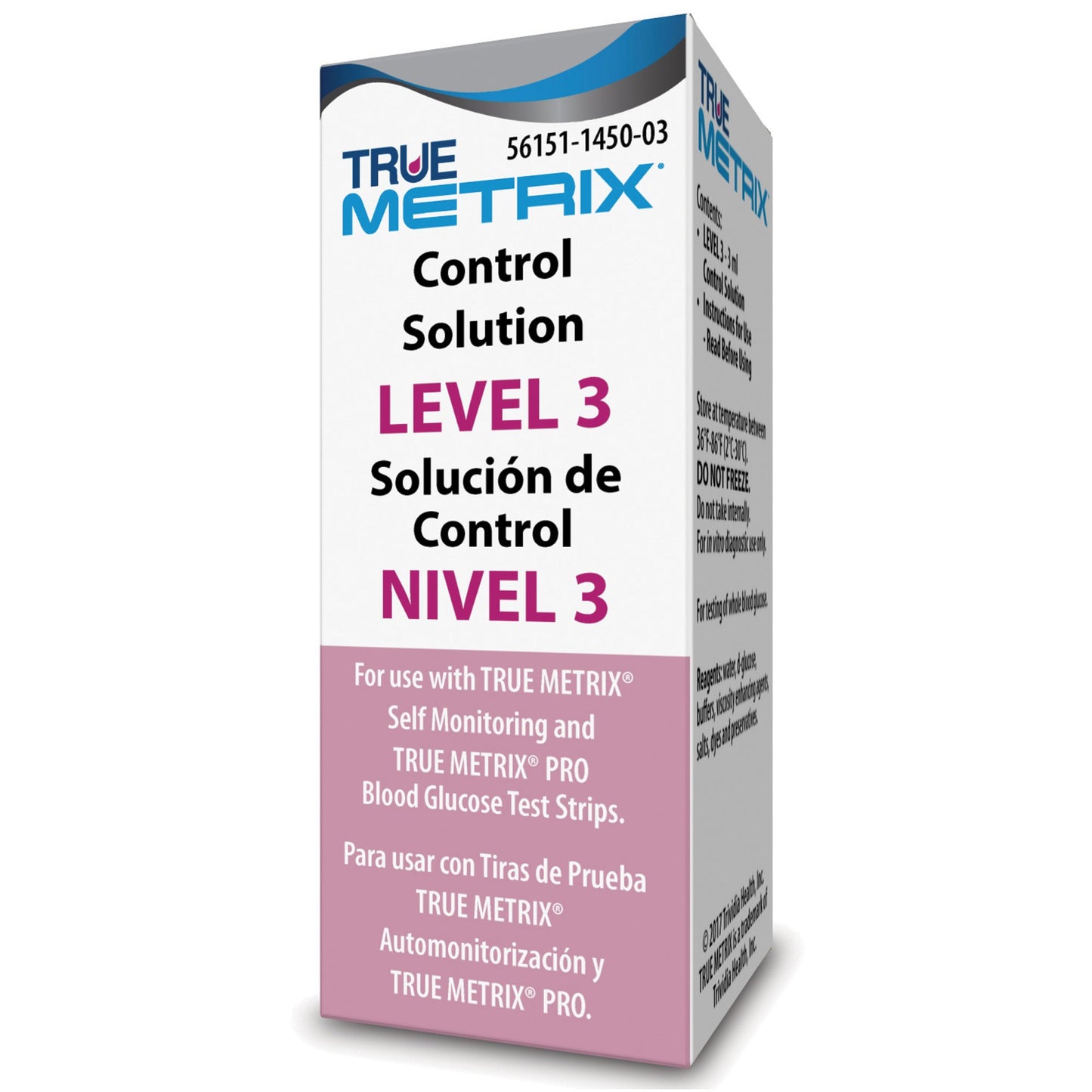 TRUE METRIX® Blood Glucose Control Solution 3 mL Level 3 (1116266_EA)