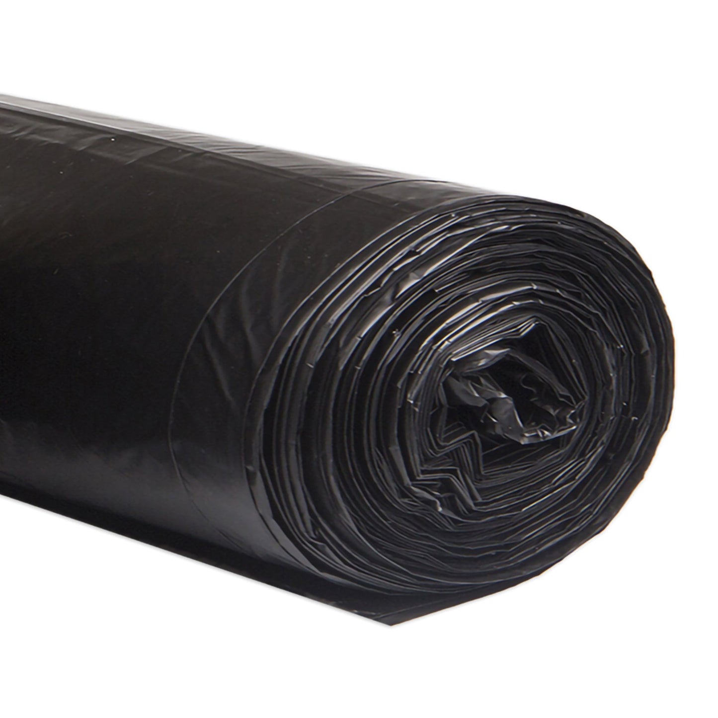 McKesson Trash Bag 56 gal. Black LLDPE 1.5 mil 43 X 47 Inch Star Seal Bottom Coreless Roll (1137659_CS)