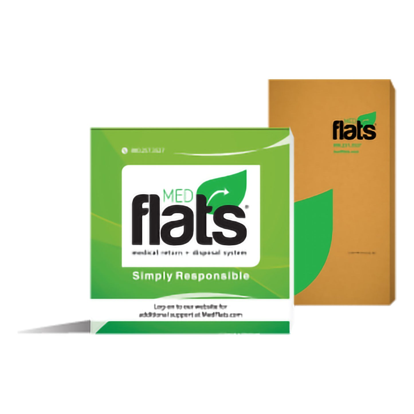 MedFlats® Pharmaceutical Disposal System 8 X 8 X 15 Inch (1063652_CS)