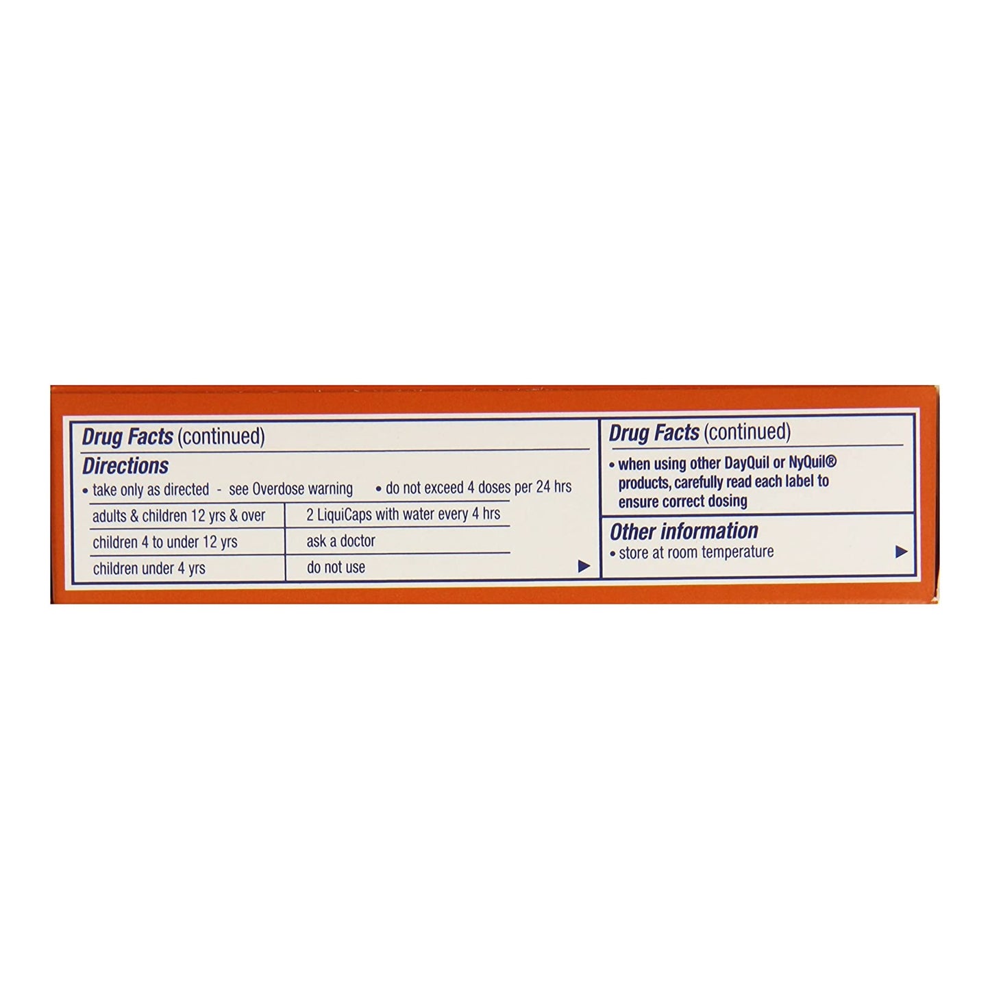 Vicks® Cold and Cough Relief 325 mg - 10 mg - 5 mg Strength Gelcap 16 per Box (1114165_BX)