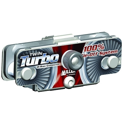 PIP Twin Turbo D-Ring Connectors (493-MFLB)