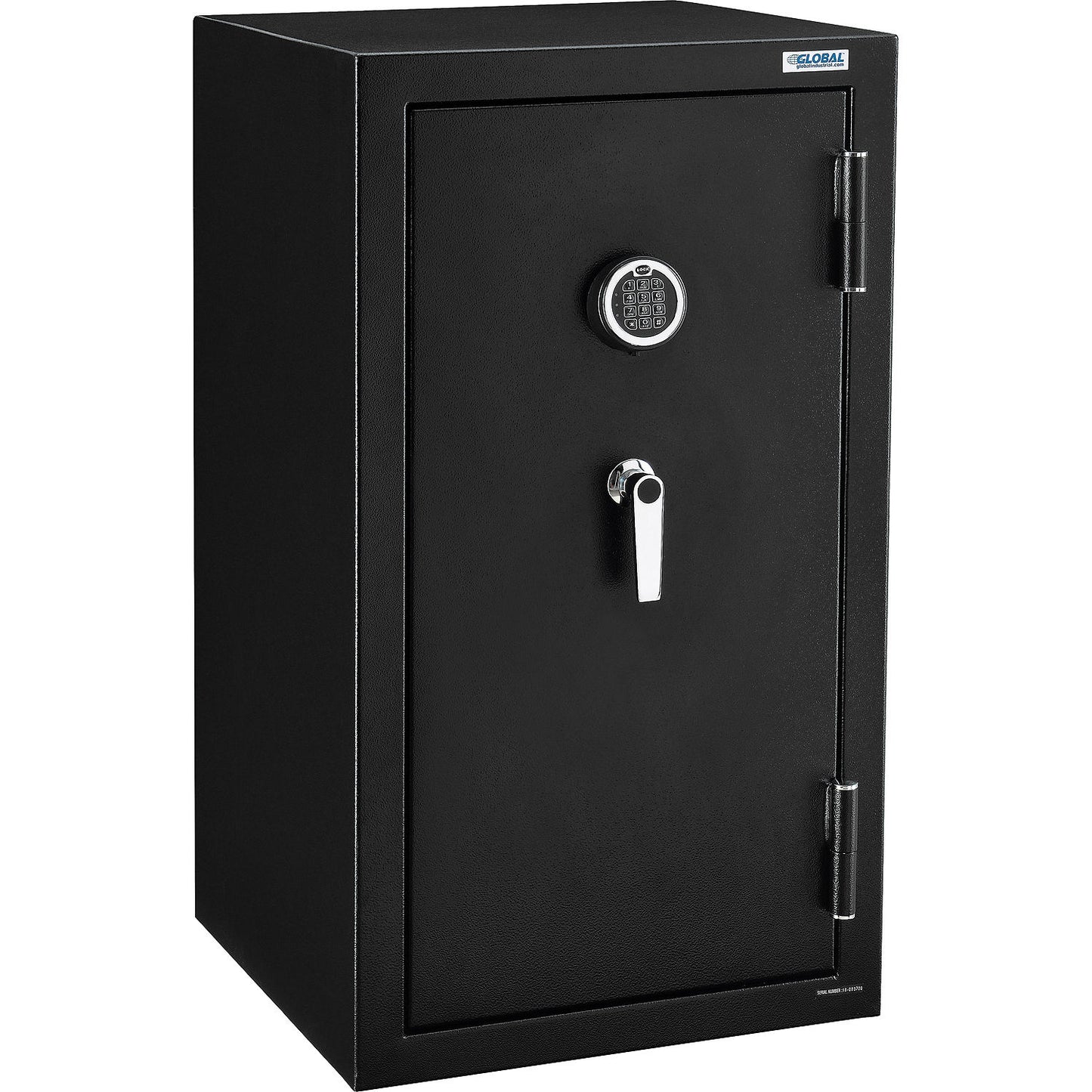 Global Industrial Burglary & Fire Safe Cabinet 2 Hr Fire Rating Digital Lock 22"Wx22"Dx40"H (WB493493)