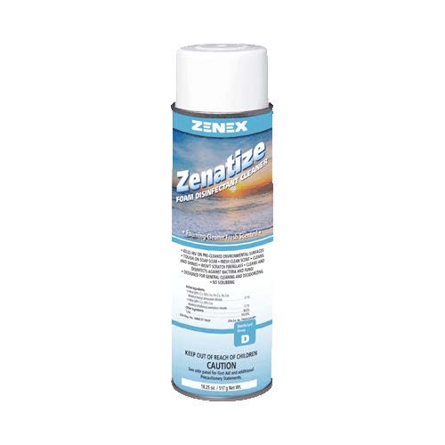 Zenex Zenatize Foam Disinfectant Cleaner, Case of 12 (HOS494955)
