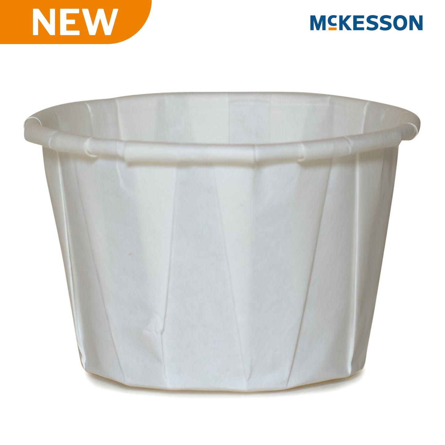 McKesson Souffle Cup 2 oz. White Paper Disposable (1251881_CS)