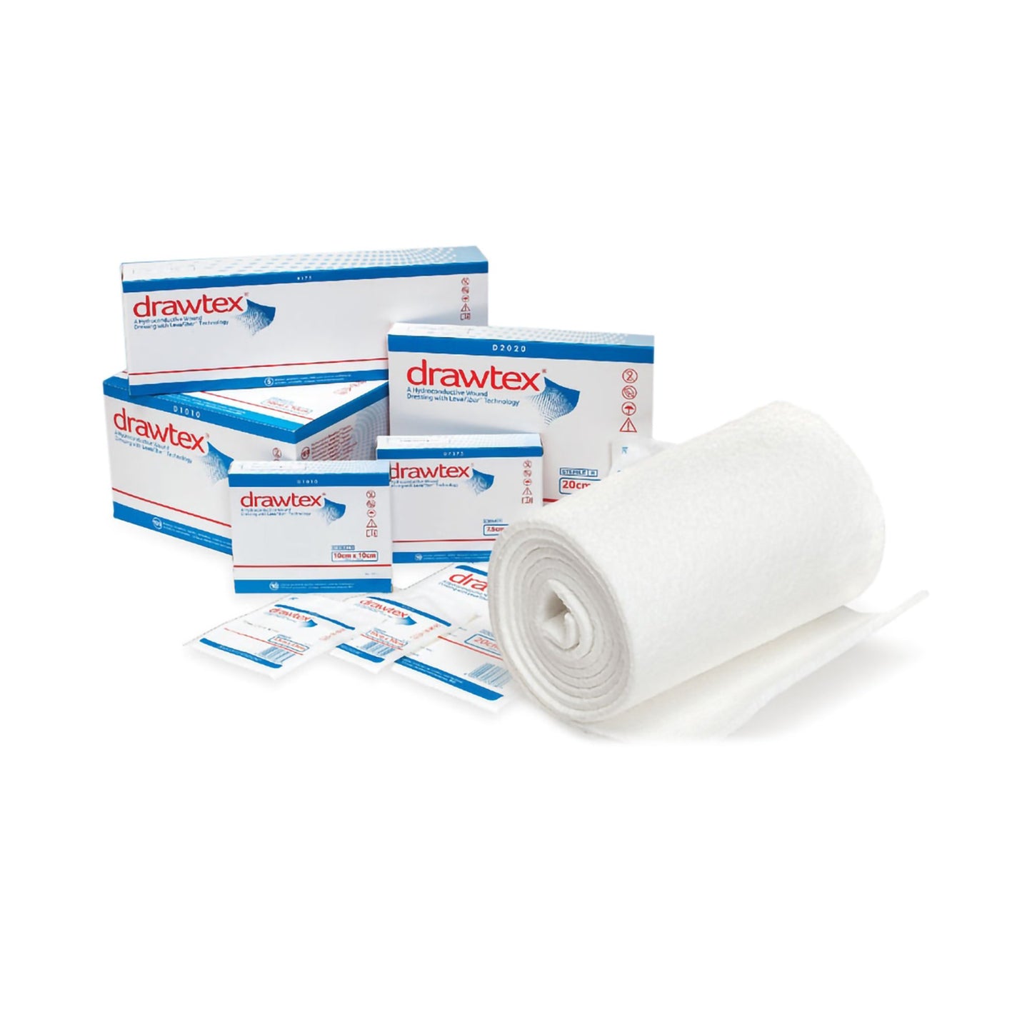 Drawtex® Hydroconductive Wound Dressing 3/8 X 18 Inch Rope (971587_BX)